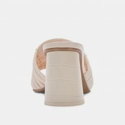 DOLCEVITA PRIANA HEELS CREAM STELLA SANDALS