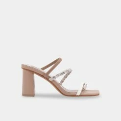 DOLCEVITA PRISMA HEELS BONE MULTI EMBOSSED STELLA