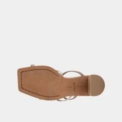 DOLCEVITA PRISMA HEELS BONE MULTI EMBOSSED STELLA