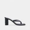 DOLCEVITA SANDALS RHYE HEELS BLACK STELLA