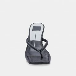 DOLCEVITA SANDALS RHYE HEELS BLACK STELLA