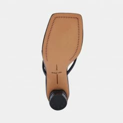DOLCEVITA SANDALS RHYE HEELS BLACK STELLA