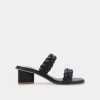 DOLCEVITA RONIN WIDE SANDALS BLACK STELLA