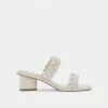 DOLCEVITA RONIN SANDALS IVORY STELLA