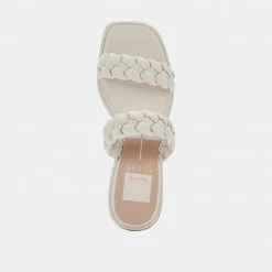 DOLCEVITA RONIN SANDALS IVORY STELLA