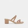 DOLCEVITA RUBIN HEELS BEIGE STELLA SANDALS