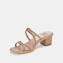 DOLCEVITA RUBIN HEELS BEIGE STELLA SANDALS