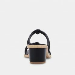 DOLCEVITA RUBIN HEELS BLACK STELLA