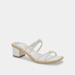 DOLCEVITA RUBIN HEELS WHITE STELLA SANDALS