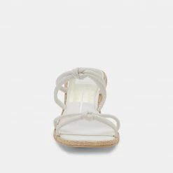 DOLCEVITA RUBIN HEELS WHITE STELLA SANDALS