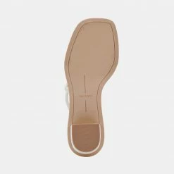 DOLCEVITA RUBIN HEELS WHITE STELLA SANDALS