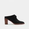 DOLCEVITA MULES & CLOGS SERLA MULES BLACK NUBUCK