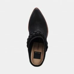 DOLCEVITA MULES & CLOGS SERLA MULES BLACK NUBUCK