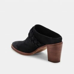 DOLCEVITA MULES & CLOGS SERLA MULES BLACK NUBUCK