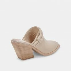 DOLCEVITA SITA MULES SAND NUBUCK