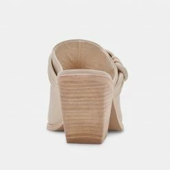 DOLCEVITA SITA MULES SAND NUBUCK