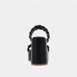 DOLCEVITA WILEY HEELS BLACK STELLA SANDALS
