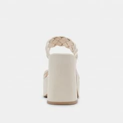 DOLCEVITA SANDALS WILEY HEELS IVORY STELLA