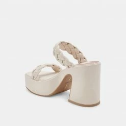 DOLCEVITA SANDALS WILEY HEELS IVORY STELLA