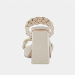 Recurate RESALE ASHBY HEELS IN IVORY STELLA - Re:vita