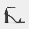 DOLCEVITA FAYLA HEELS BLACK LEATHER