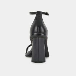 DOLCEVITA FAYLA HEELS BLACK LEATHER