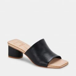 DOLCEVITA JOLICE HEELS BLACK LEATHER New In