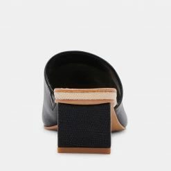 DOLCEVITA JOLICE HEELS BLACK LEATHER New In