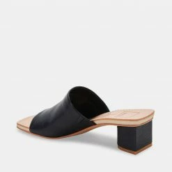 DOLCEVITA JOLICE HEELS BLACK LEATHER New In