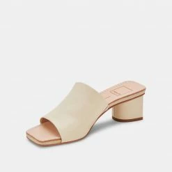DOLCEVITA JOLICE HEELS BONE LEATHER New In