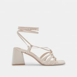 DOLCEVITA KASH SANDALS IVORY NUBUCK
