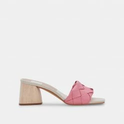 DOLCEVITA MOLY HEELS PETAL PINK STELLA SANDALS