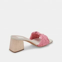 DOLCEVITA MOLY HEELS PETAL PINK STELLA SANDALS