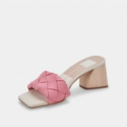 DOLCEVITA MOLY HEELS PETAL PINK STELLA SANDALS