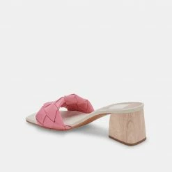 DOLCEVITA MOLY HEELS PETAL PINK STELLA SANDALS