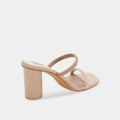 Recurate NOLES WIDE HEELS DUNE SUEDE - Re:vita