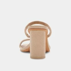 Recurate NOLES WIDE HEELS DUNE SUEDE - Re:vita