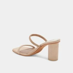 Recurate NOLES WIDE HEELS DUNE SUEDE - Re:vita