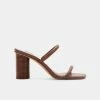 DOLCEVITA NOLES HEELS ESPRESSO STELLA SANDALS