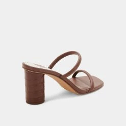 DOLCEVITA NOLES HEELS ESPRESSO STELLA SANDALS