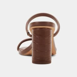 DOLCEVITA NOLES HEELS ESPRESSO STELLA SANDALS