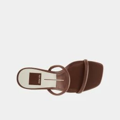 DOLCEVITA NOLES HEELS ESPRESSO STELLA SANDALS