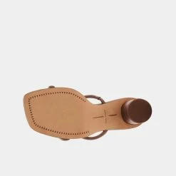 DOLCEVITA NOLES HEELS ESPRESSO STELLA SANDALS