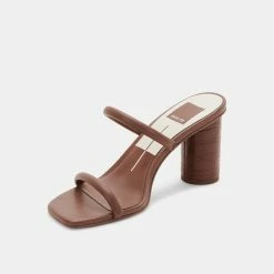 DOLCEVITA NOLES HEELS ESPRESSO STELLA SANDALS