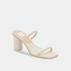 DOLCEVITA NOLES WIDE HEELS IVORY STELLA WIDE SIZING