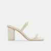 DOLCEVITA NOLES WIDE HEELS IVORY STELLA WIDE SIZING
