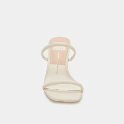 DOLCEVITA NOLES WIDE HEELS IVORY STELLA WIDE SIZING