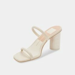 DOLCEVITA NOLES WIDE HEELS IVORY STELLA WIDE SIZING