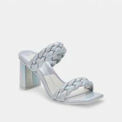 DOLCEVITA SANDALS PAILY PRIDE SILVER IRIDESCENT STELLA
