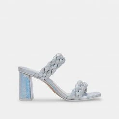 DOLCEVITA SANDALS PAILY PRIDE SILVER IRIDESCENT STELLA